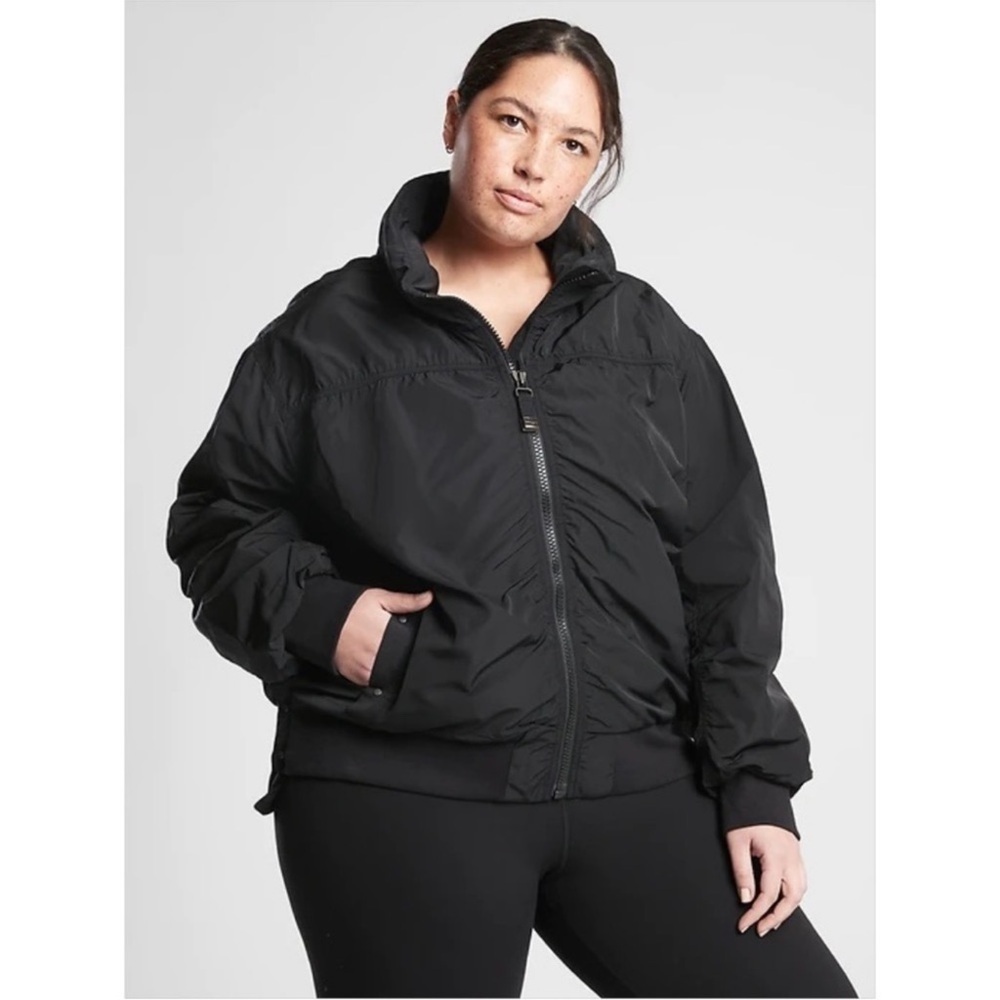 NWT Athleta Point Reyes Bomber Jacket - Picture 5 of 8